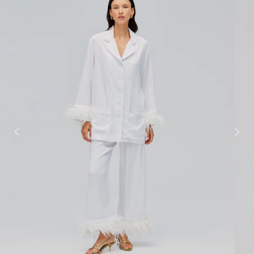 Sleeper White Pajama Set